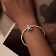 Jeffrry1 Pendant Charm Monet'in Gardon Kadınlar Için Karşılaştırılmış Farklı Bileklikler ve Kolye 925 Gümüş (Yurt Dışından)