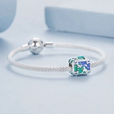 Jeffrry1 Pendant Charm Açılabilir Takım Kadınlar Için Karşılaştırılmış Farklı Bileklikler ve Kolye 925 Gümüş (Yurt Dışından)