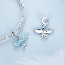Jeffrry1 Pendant Charm Flying Fish Pendant Kadınlar Için Karşılaştırılmış Farklı Bileklikler ve Kolye 925 Gümüş (Yurt Dışından)