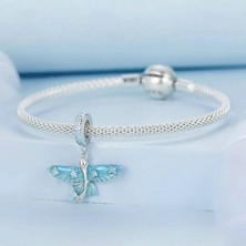 Jeffrry1 Pendant Charm Flying Fish Pendant Kadınlar Için Karşılaştırılmış Farklı Bileklikler ve Kolye 925 Gümüş (Yurt Dışından)
