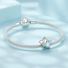Jeffrry1 Pendant Charm Balloon Star Kadınlar Için Karşılaştırılmış Farklı Bileklikler ve Kolye 925 Gümüş (Yurt Dışından)