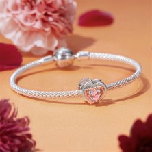 Jeffrry1 Pendant Charm Love Hug Kadınlar Için Karşılaştırılmış Farklı Bileklikler ve Kolye 925 Gümüş (Yurt Dışından)