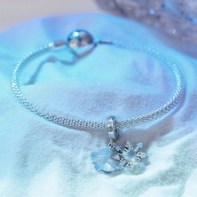 Jeffrry1 Pendant Charm Snow Butterfly Pendant Kadınlar Için Karşılaştırılmış Farklı Bileklikler ve Kolye 925 Gümüş (Yurt Dışından)
