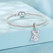 Jeffrry1 Pendant Charm Hayal Ayı Kadınlar Için Karşılaştırılmış Farklı Bileklikler ve Kolye 925 Gümüş (Yurt Dışından)