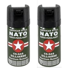 Mrc Tactical 2 Adet 50ML Orjinal Nato Koruyucu Biber Spreyi Gazı