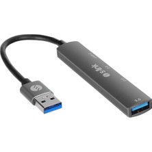 S-Lınk SW-U322 2*usb2.0, 1*usb3.0, 1*type-C Metal USB Hub Çoklayıcı