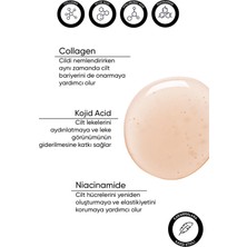 Calliel Cilt  Krem, Cilt Tonunu Aydınlatır ve Eşitler  (With Collagen, Niacinamide ve Kojic Acid) Tüm Bölgelere Uygun