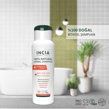 INCIA %100 Doğal Saç Dökülmesine Karşı Etkili Şampuan 8 Değerli Bitki Ekstresi Vegan 275 ml