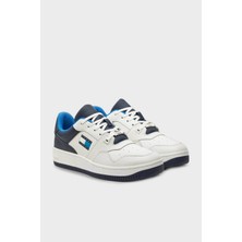 Tommy Hilfiger Tommy Jeans Deri Sneaker Ayakkabı Erkek Ayakkabı Em0Em01434 C1G