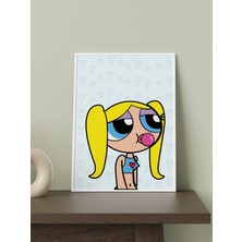 Paytak Moda Powerpuff Girls Tasarımlı 24 x 33 cm Poster PYTKPSTR053