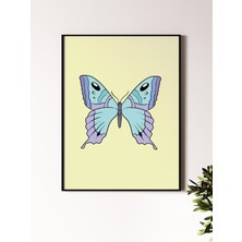 Paytak Moda Kelebek Tasarımlı 24 x 33 cm Poster PYTKPSTR050