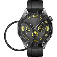 Ukscase Huaweı Watch Gt 4 46MM Uyumlu Tam Kaplayan Nano Cam Ekran Koruyucu