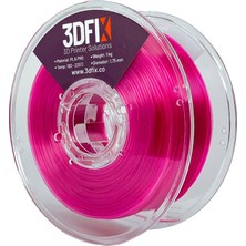 3DFIX Filament PLA PRO Şeffaf Pembe 1KG 1,75mm