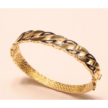 Güler Kuyumculuk Altın Mineli Gurmet Model Kelepçe Bilezik