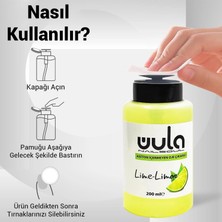 Wula Pompalı Aseton İçermeyen Limon Kokulu Oje Çıkarıcı 200 ml