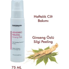 Nutrazeyra Cosmetics Ginseng Özlü Arındırıcı Peeling Anında Etki Cilt Tonu Dengeleyici Aydınlatıcı Etki 75 ml