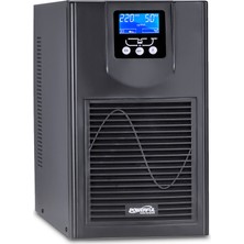 Powerful PSE-1102 2KVA / 2 Kva / 2000 VA Online Ups Kesintisiz Güç Kaynağı 4*12V 7Ah Akülü