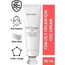 Madam Fi Ccc Cream Lıght SPF50 Pa+++ 50 ml