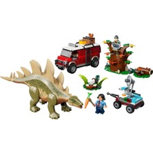 LEGO Jurassic World Dinozor Görevleri: Stegosaurus Keşfi 76965 – 6 Yaş ve Üzeri Çocuklar Için Yaratıcı Oyuncak Dinozor Yapım Seti (420 Parça)