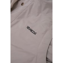 Vaneda Oversızed Ceplı Ince Ceket Erkek Grı