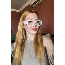 Lucien Kadın Blue Block Gözlük Krem