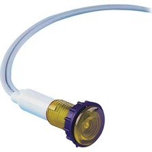 Emas S100LS2 S Serisi Plastik Led'li 24V Ac / Dc Sarı 10 mm Sinyal