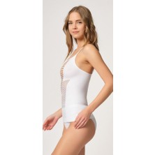 Emay Korse 5038 Ip Askılı Fantazı Atlet Korse