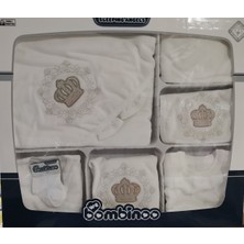Bambino Nakışlı Taşlı Kaliteli 11 Li Hastane Çıkış Seti