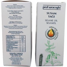 Prof Saraçoğlu Soğuk Sıkım Susam Yağı 30ML