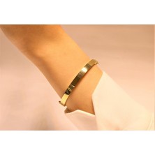 Güler Kuyumculuk Altın Çivili Kelepçe Bilezik