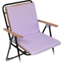 Xpermate  Arkalıklı Sandalye Minderi Fermuarlı 40X40 Sırtlıklı Sandalye Minderi  Llla