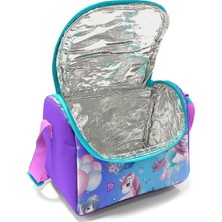 Coral High Kids Mor Pembe Unicorn Deniz Kızı Desenli 3'lü Okul Çanta Seti SET0123657