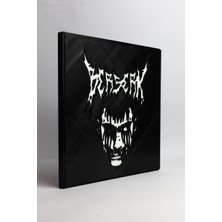 Domini Berserk - 3 Boyutlu Tabela - 20cm X 20cm X 1cm