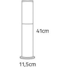 Alles  bahçe Set Üstü Armatür (Abs) 41CM Econa ECN-5034-S