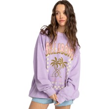 Billabong Ride In Kadın Mor Sweatshirt