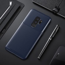 Techno Guru Samsung Galaxy S9 Plus Gofret Desenli Ultra Koruma Sağlayan Negro Silikon Kılıf