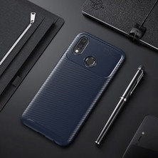 Techno Guru Huawei P20 Lite Gofret Desenli Ultra Koruma Sağlayan Negro Silikon Kılıf