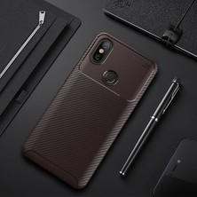 Techno Guru Redmi Note 5 Pro Gofret Desenli Ultra Koruma Sağlayan Negro Silikon Kılıf