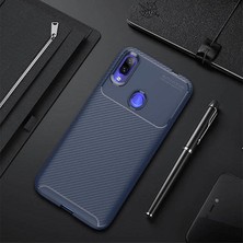 Techno Guru Redmi Note 7 Gofret Desenli Ultra Koruma Sağlayan Negro Silikon Kılıf