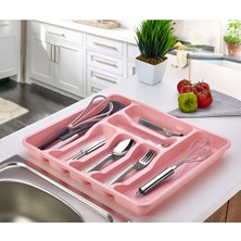 Kitchen Line Çekmece Içi Çatal Bıçak Kaşıklık Düzenleyici Jumbo Büyük Boy 7 Bölmeli Çekmece Içi Organizer