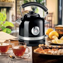 Ariete Moderna Kahvaltı Seti Su Isıtıcı Kettle + Smoothie Cam Blender + Ekmek Kızartma Makinesi Seti Siyah