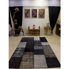 Sempati Halı El Dokuma Eskitme Özel Patchwork Halı  162 x 240  cm  4021