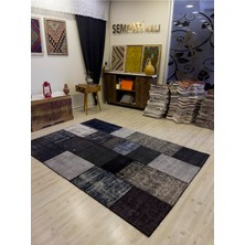 Sempati Halı El Dokuma Eskitme Özel Patchwork Halı  162 x 240  cm  4021