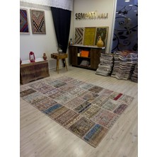 Sempati Halı Modern Eşsiz Özel Patchwork Halı 162 x 243  cm  4025