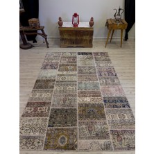 Sempati Halı Patchwork Desenli El Yapımı Halı 161 x 233  cm  4026