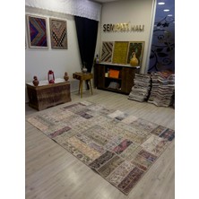 Sempati Halı El Yapımı Patchwork Elegan Tasarım Halı 146 x 234  cm  4028