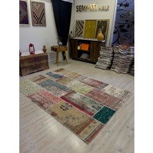 Sempati Halı Patchwork Desenli El Yapımı Halı 161 x 231  cm  4038