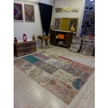 Sempati Halı El Yapımı Patchwork Elegan Tasarım Halı 162 x 237  cm  4040