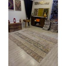 Sempati Halı El Dokuma Eskitme Özel Patchwork Halı 162 x 228  cm  4042