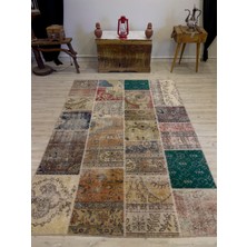 Sempati Halı Eşsiz Klasik Gereçk Özel Patchwork Halı 162 x 233  cm  4044